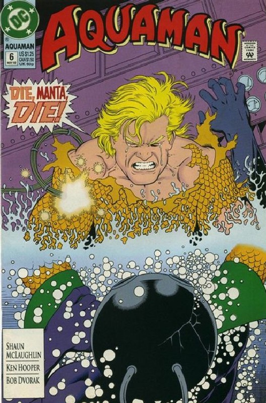 Cover of Aquaman (Vol 2) #6. One of 250,000 Vintage American Comics on sale from Krypton!