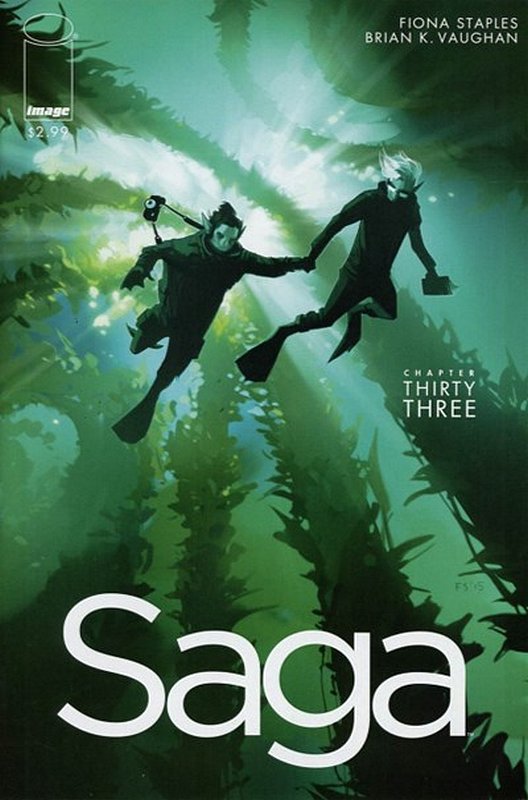 Cover of Saga (Image) #33. One of 250,000 Vintage American Comics on sale from Krypton!