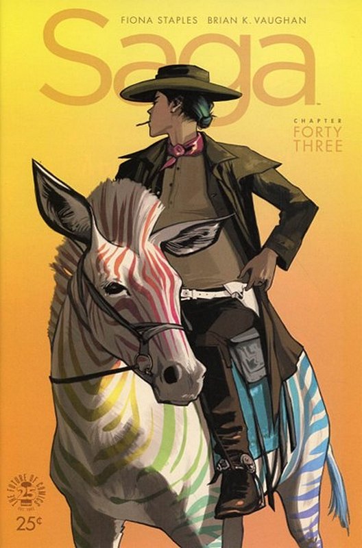 Cover of Saga (Image) #43. One of 250,000 Vintage American Comics on sale from Krypton!
