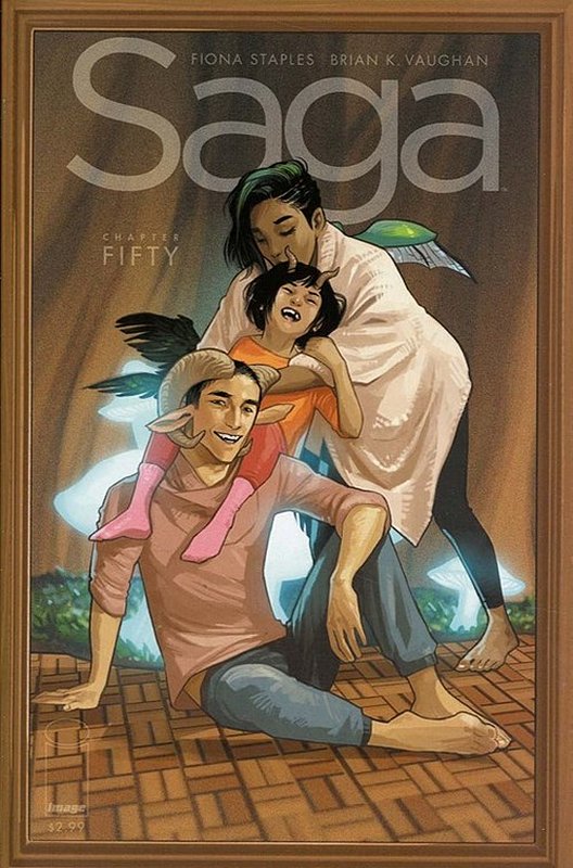 Cover of Saga (Image) #50. One of 250,000 Vintage American Comics on sale from Krypton!