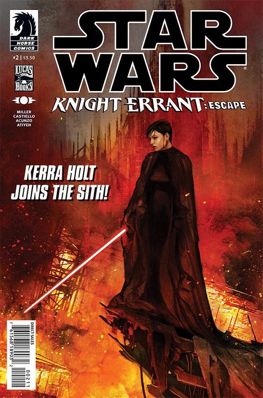 Cover of Star Wars: Knight Errant - Escape (2012 Ltd) #2. One of 250,000 Vintage American Comics on sale from Krypton!