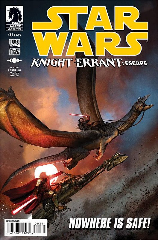 Cover of Star Wars: Knight Errant - Escape (2012 Ltd) #3. One of 250,000 Vintage American Comics on sale from Krypton!