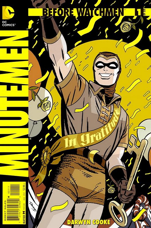 Cover of Before Watchmen: Minutemen (2012 Ltd) #1. One of 250,000 Vintage American Comics on sale from Krypton!