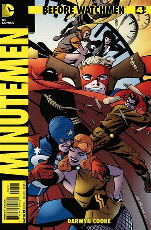 Cover of Before Watchmen: Minutemen (2012 Ltd) #4. One of 250,000 Vintage American Comics on sale from Krypton!