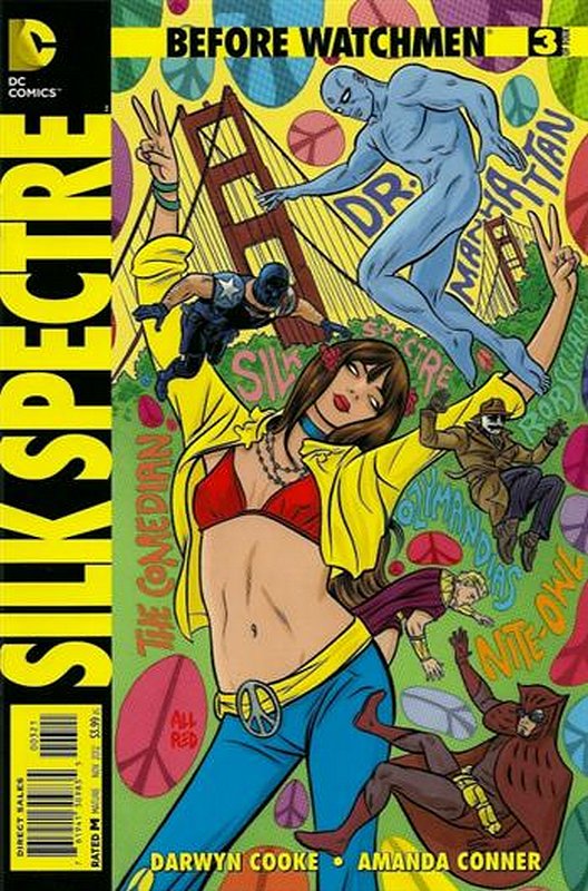 Cover of Before Watchmen: Silk Spectre (2012 Ltd) #3. One of 250,000 Vintage American Comics on sale from Krypton!