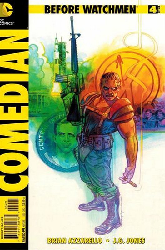 Cover of Before Watchmen: Comedian (2012 Ltd) #4. One of 250,000 Vintage American Comics on sale from Krypton!
