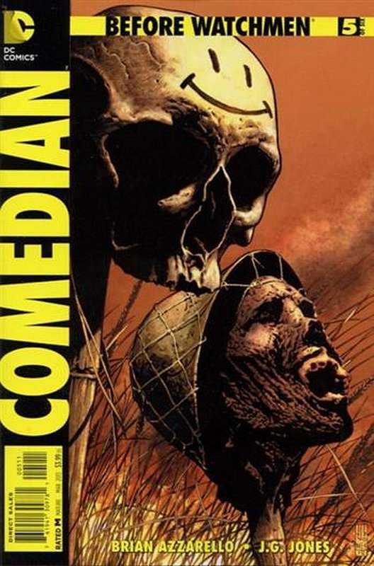 Cover of Before Watchmen: Comedian (2012 Ltd) #5. One of 250,000 Vintage American Comics on sale from Krypton!