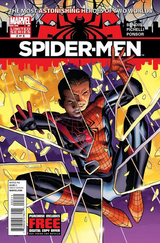 Cover of Spider-Men (2012 Ltd) #2. One of 250,000 Vintage American Comics on sale from Krypton!
