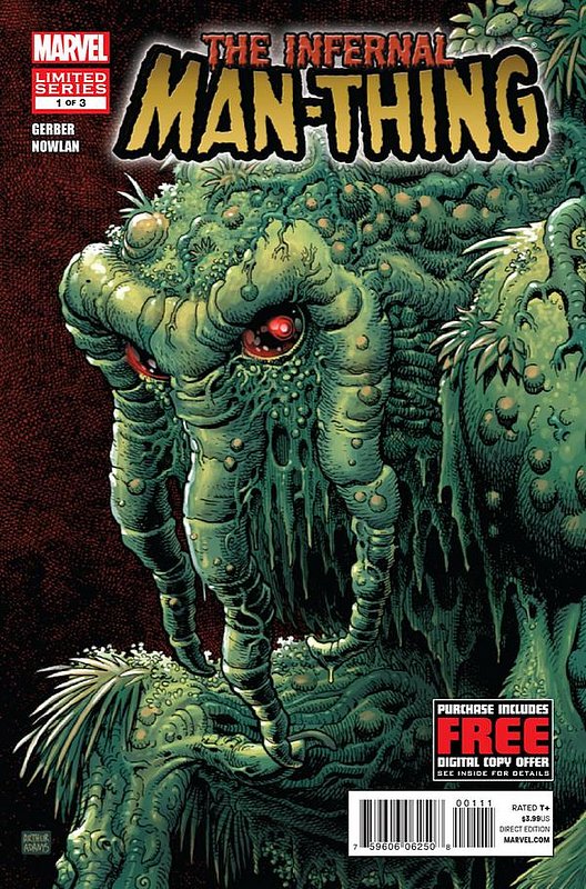 Cover of Infernal Man-Thing (2012 Ltd) #1. One of 250,000 Vintage American Comics on sale from Krypton!