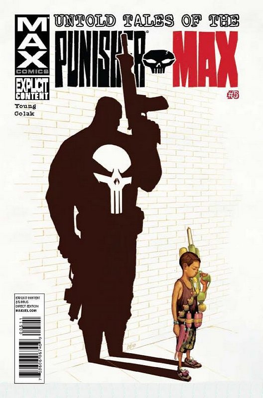 Cover of Untold Tales of Punisher Max (2012 Ltd) #5. One of 250,000 Vintage American Comics on sale from Krypton!