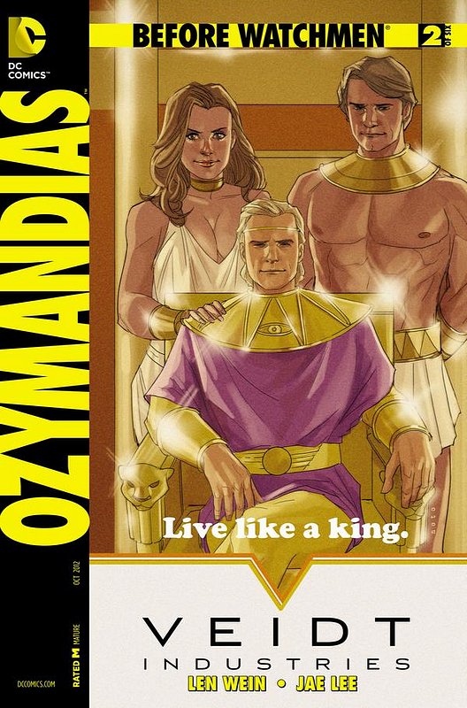 Cover of Before Watchmen: Ozymandias (2012 Ltd) #2. One of 250,000 Vintage American Comics on sale from Krypton!