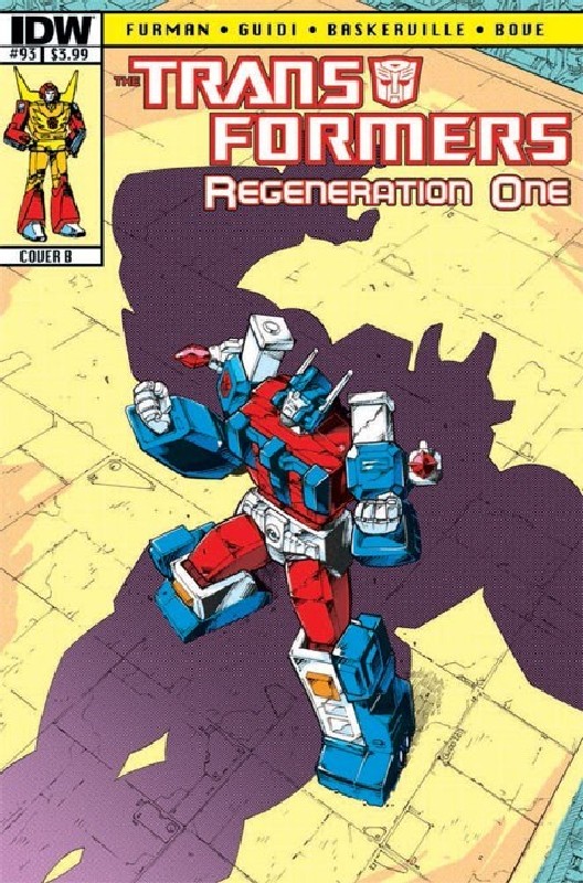 Cover of Transformers: Regeneration One (IDW) #93. One of 250,000 Vintage American Comics on sale from Krypton!