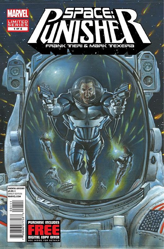 Cover of Space Punisher (2012 Ltd) #1. One of 250,000 Vintage American Comics on sale from Krypton!