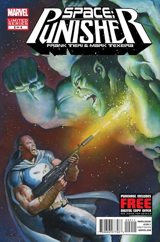 Cover of Space Punisher (2012 Ltd) #2. One of 250,000 Vintage American Comics on sale from Krypton!