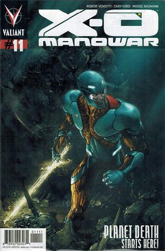 Cover of X-O Manowar (Vol 3) #11. One of 250,000 Vintage American Comics on sale from Krypton!
