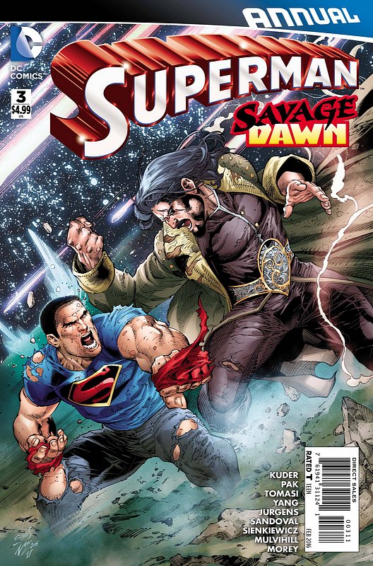 Cover of Superman Annual (2012) #3. One of 250,000 Vintage American Comics on sale from Krypton!