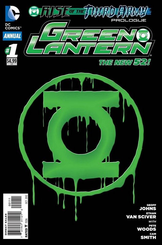 Cover of Green Lantern Annual (2012) #1. One of 250,000 Vintage American Comics on sale from Krypton!