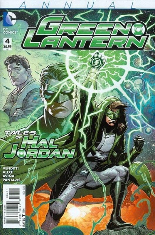 Cover of Green Lantern Annual (2012) #4. One of 250,000 Vintage American Comics on sale from Krypton!