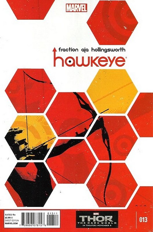 Cover of Hawkeye (Vol 2) #13. One of 250,000 Vintage American Comics on sale from Krypton!