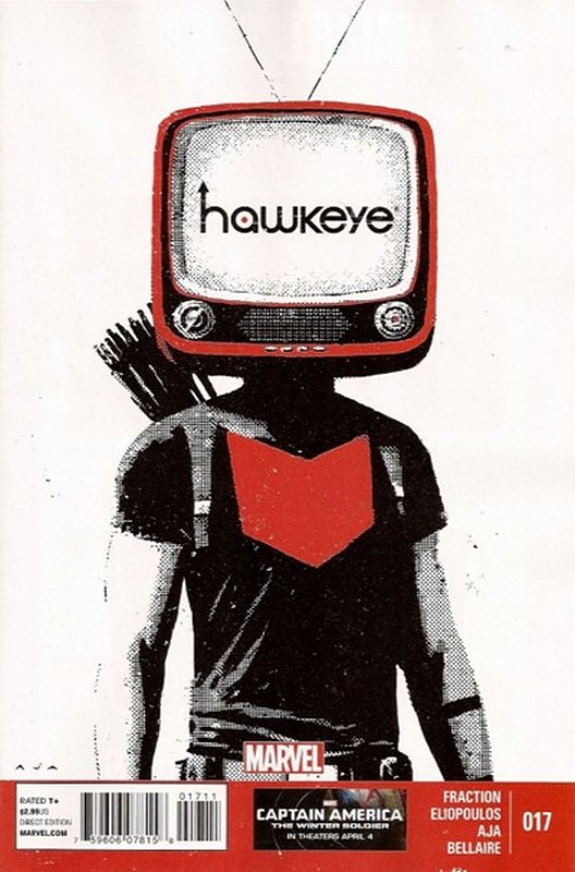 Cover of Hawkeye (Vol 2) #17. One of 250,000 Vintage American Comics on sale from Krypton!