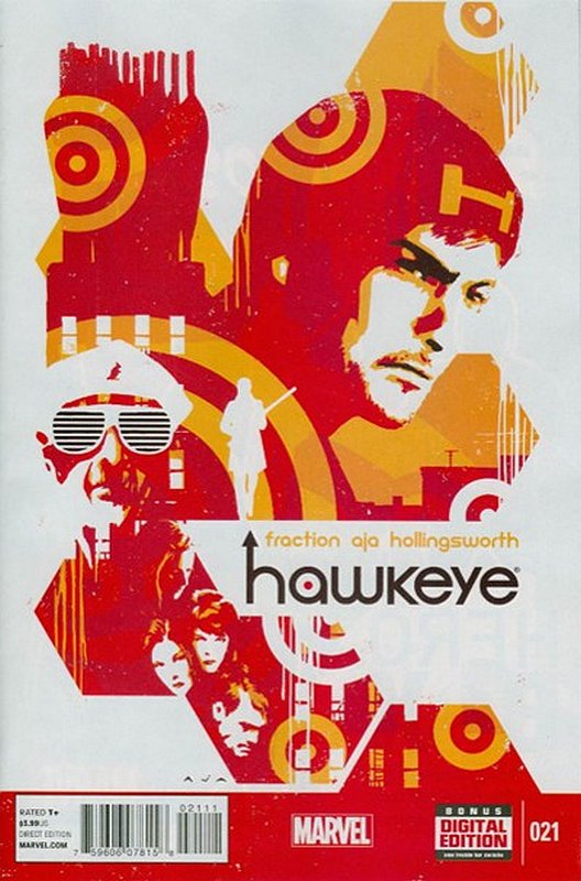 Cover of Hawkeye (Vol 2) #21. One of 250,000 Vintage American Comics on sale from Krypton!
