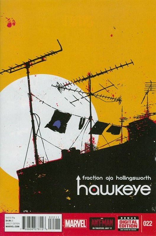 Cover of Hawkeye (Vol 2) #22. One of 250,000 Vintage American Comics on sale from Krypton!
