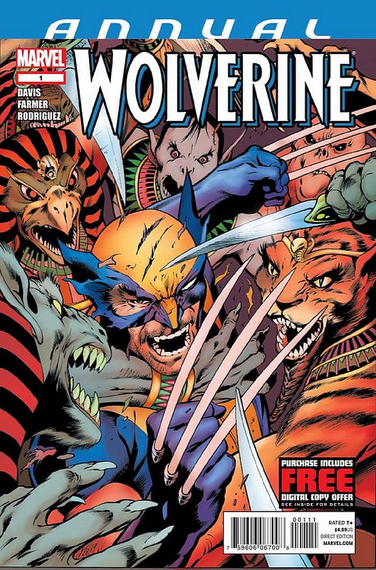 Cover of Wolverine Annual (2012) #1. One of 250,000 Vintage American Comics on sale from Krypton!