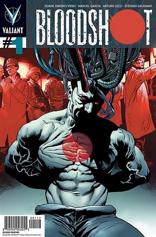 Cover of Bloodshot (Vol 2) #1. One of 250,000 Vintage American Comics on sale from Krypton!