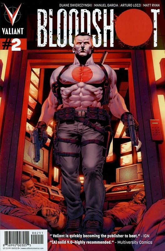 Cover of Bloodshot (Vol 2) #2. One of 250,000 Vintage American Comics on sale from Krypton!