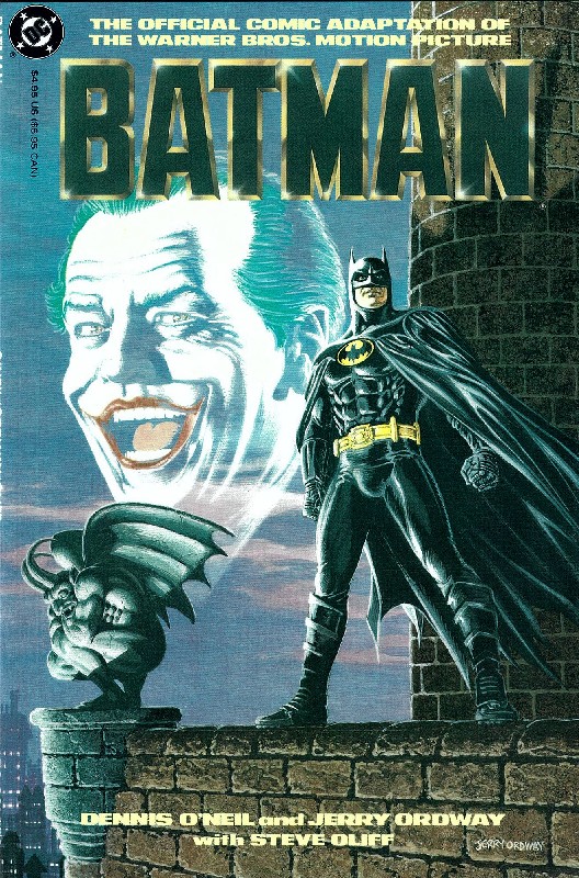 Cover of Batman: Movie Adaptation (1989 One Shot) #1. One of 250,000 Vintage American Comics on sale from Krypton!