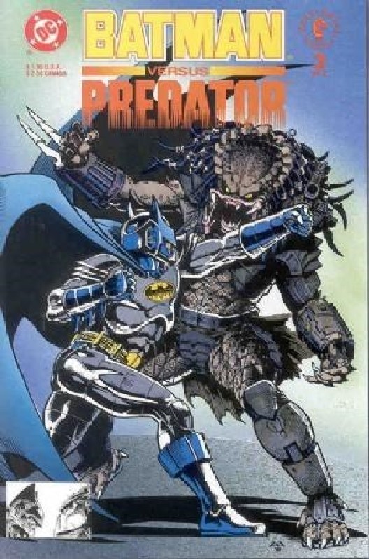 Cover of Batman vs Predator (1992 Ltd) #3. One of 250,000 Vintage American Comics on sale from Krypton!