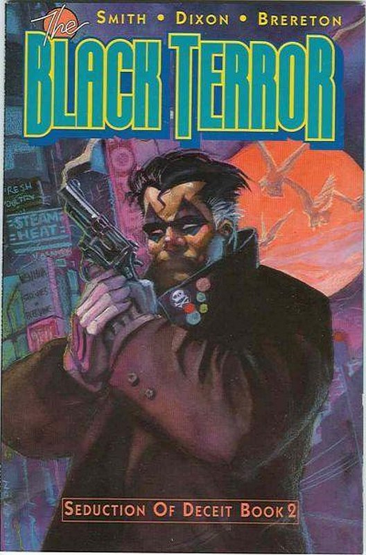 Cover of Black Terror (1989 Ltd) #2. One of 250,000 Vintage American Comics on sale from Krypton!