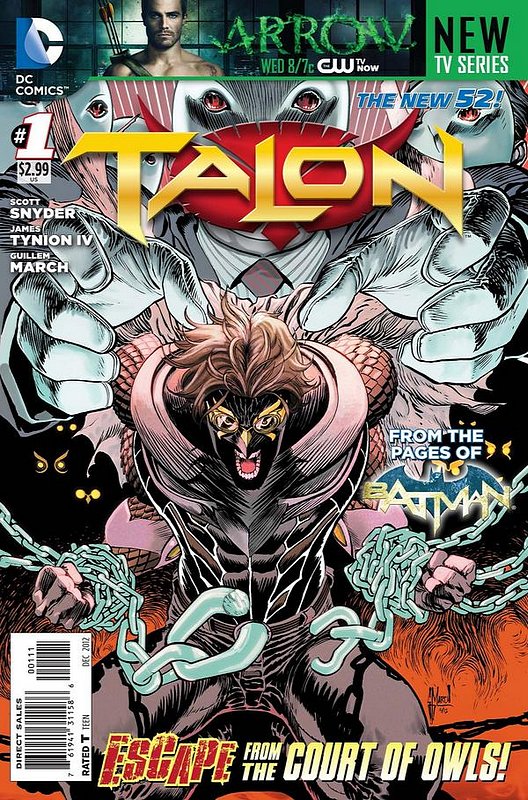 Cover of Talon (Vol 1) #1. One of 250,000 Vintage American Comics on sale from Krypton!