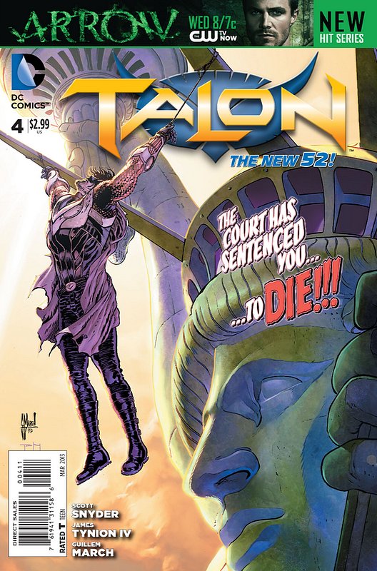 Cover of Talon (Vol 1) #4. One of 250,000 Vintage American Comics on sale from Krypton!