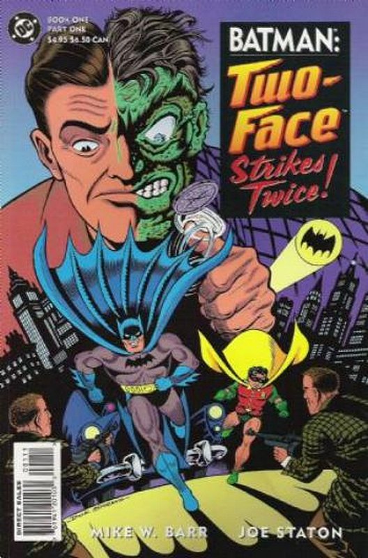Cover of Batman: Two-Face Strikes Twice (1993 Ltd) #1. One of 250,000 Vintage American Comics on sale from Krypton!