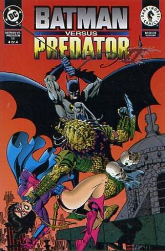 Cover of Batman vs Predator II Bloodmatch (1994 Ltd) #4. One of 250,000 Vintage American Comics on sale from Krypton!