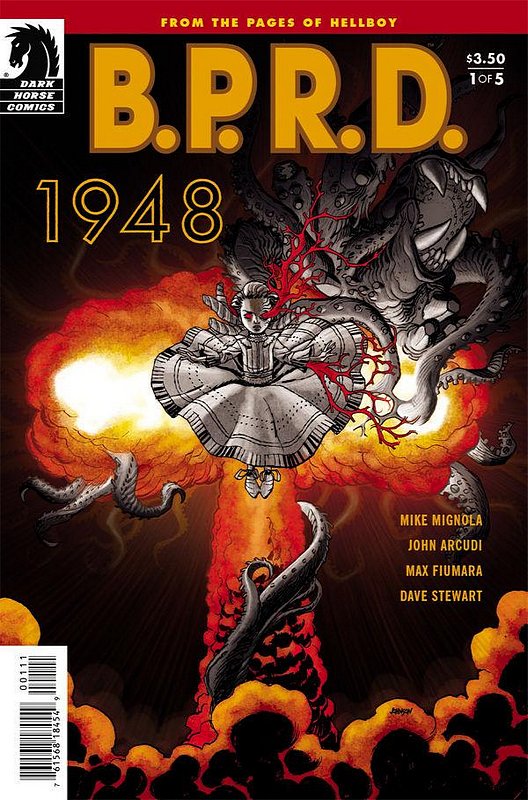 Cover of BPRD: 1948 (2012 Ltd) #1. One of 250,000 Vintage American Comics on sale from Krypton!