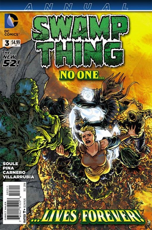 Cover of Swamp Thing Annual (2012) #3. One of 250,000 Vintage American Comics on sale from Krypton!