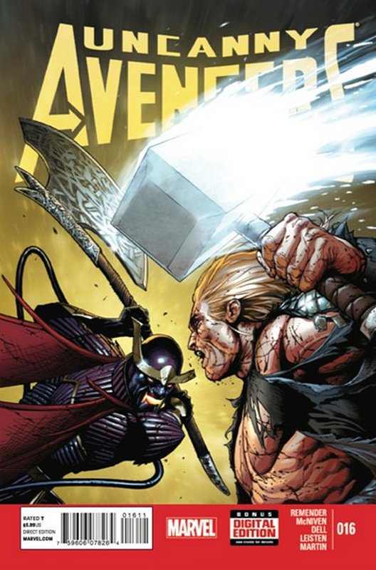 Cover of Uncanny Avengers (Vol 1) #16. One of 250,000 Vintage American Comics on sale from Krypton!