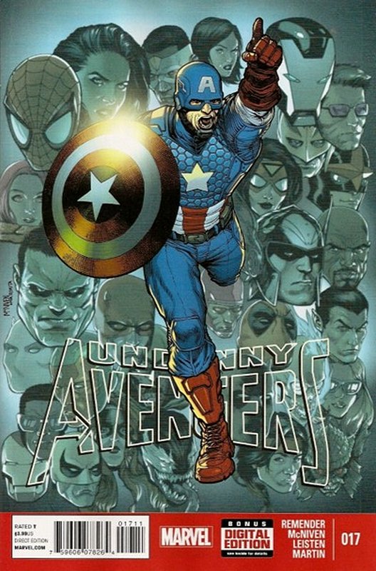 Cover of Uncanny Avengers (Vol 1) #17. One of 250,000 Vintage American Comics on sale from Krypton!