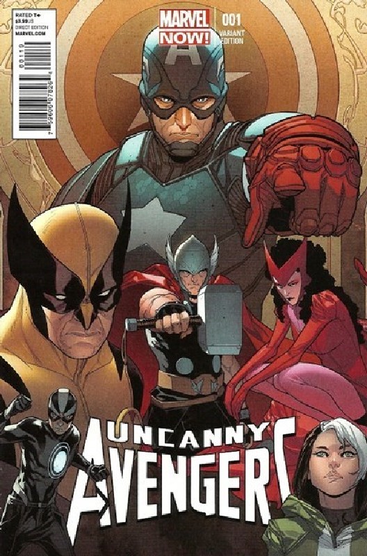 Cover of Uncanny Avengers (Vol 1) #1. One of 250,000 Vintage American Comics on sale from Krypton!