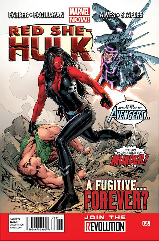 Cover of Red She-Hulk (Vol 1) #59. One of 250,000 Vintage American Comics on sale from Krypton!