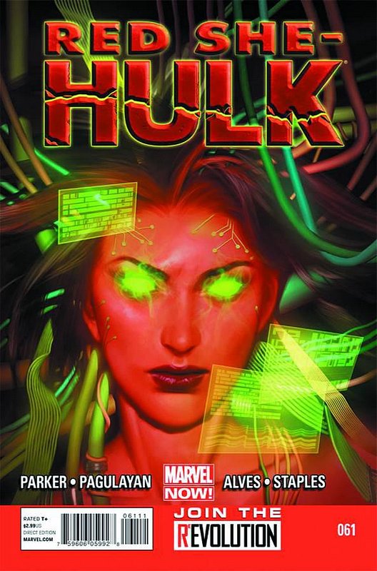 Cover of Red She-Hulk (Vol 1) #61. One of 250,000 Vintage American Comics on sale from Krypton!