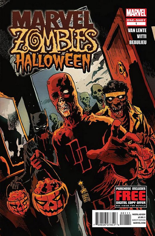 Cover of Marvel Zombies: Halloween (2012 One Shot) #1. One of 250,000 Vintage American Comics on sale from Krypton!