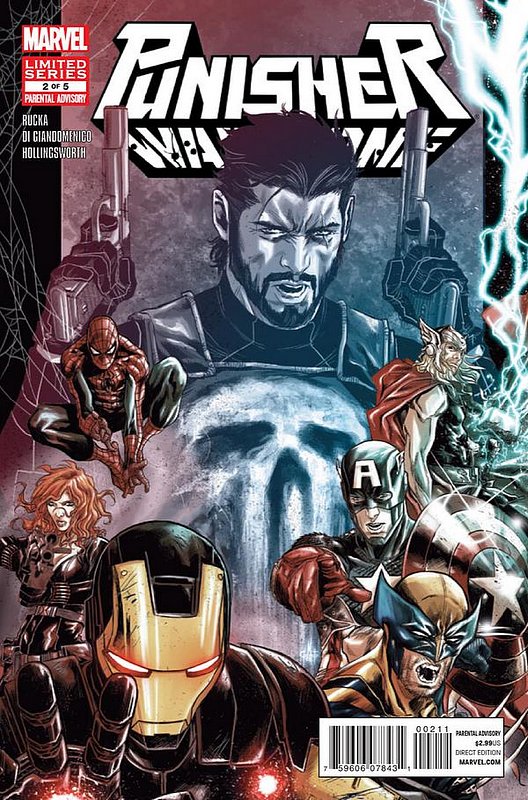 Cover of Punisher War Zone (2012 Ltd) #2. One of 250,000 Vintage American Comics on sale from Krypton!