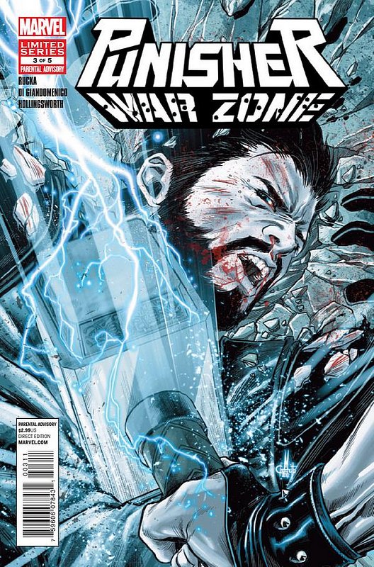 Cover of Punisher War Zone (2012 Ltd) #3. One of 250,000 Vintage American Comics on sale from Krypton!