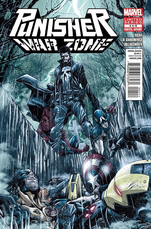 Cover of Punisher War Zone (2012 Ltd) #4. One of 250,000 Vintage American Comics on sale from Krypton!