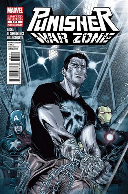 Cover of Punisher War Zone (2012 Ltd) #5. One of 250,000 Vintage American Comics on sale from Krypton!