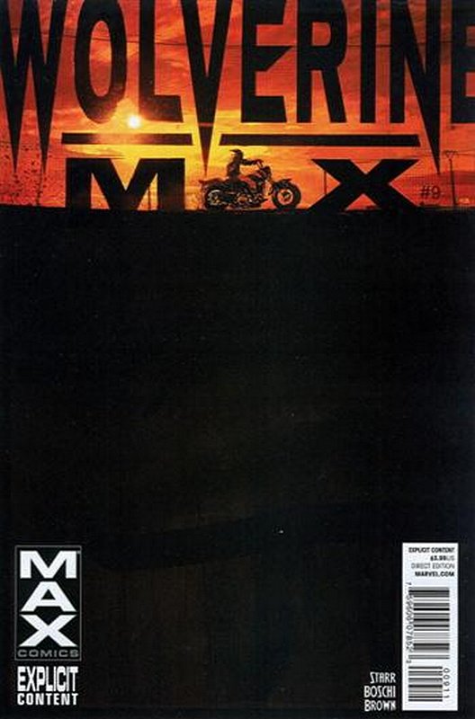 Cover of Wolverine: Max (Vol 1) #9. One of 250,000 Vintage American Comics on sale from Krypton!