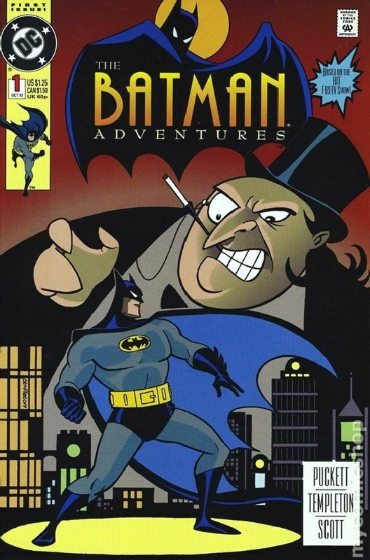 Cover of Batman Adventures (Vol 1) #1. One of 250,000 Vintage American Comics on sale from Krypton!